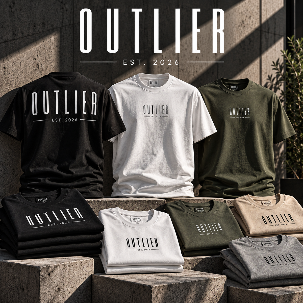 DROP 01 — ESSENTIAL TEES