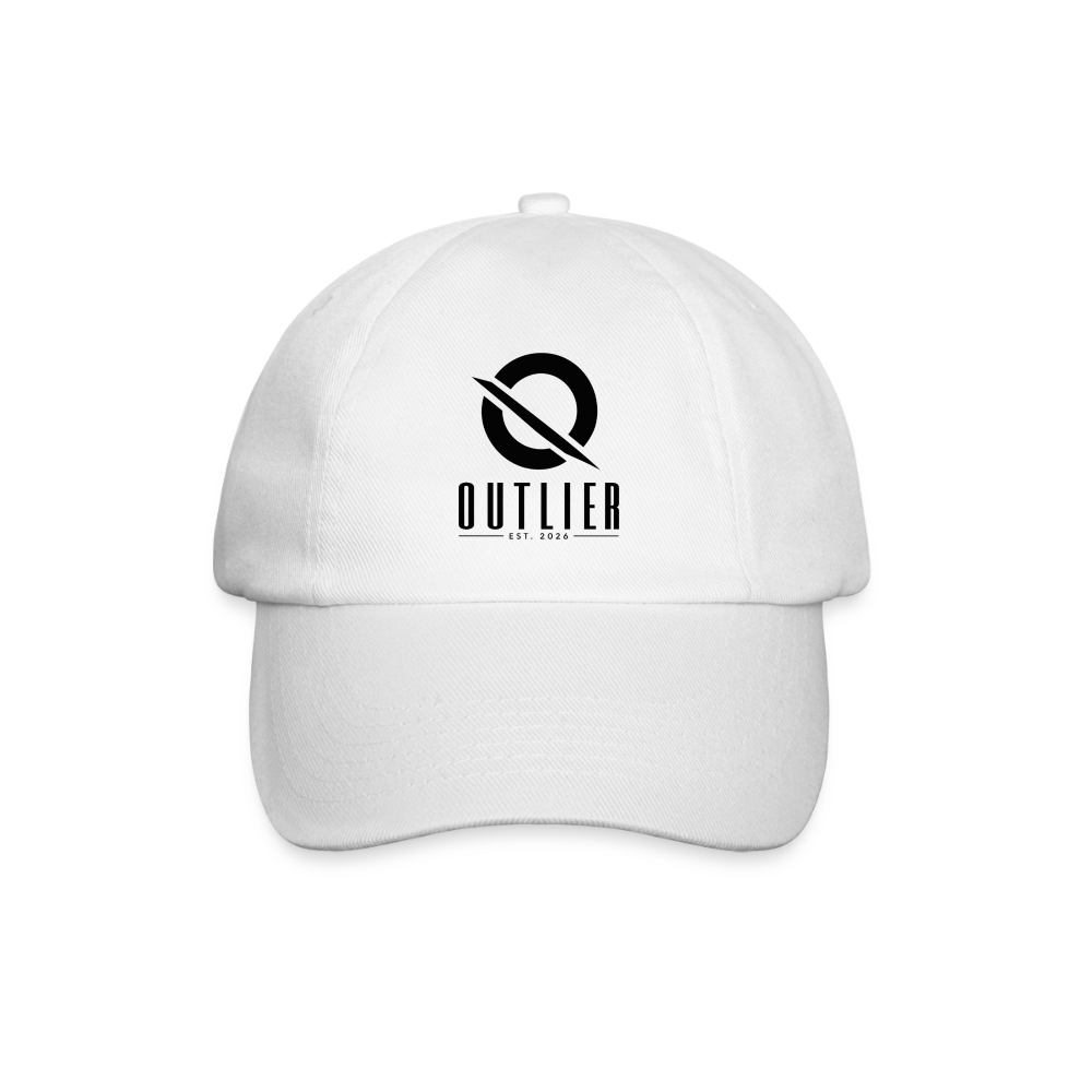NOIR — ESSENTIAL CAP - white/white