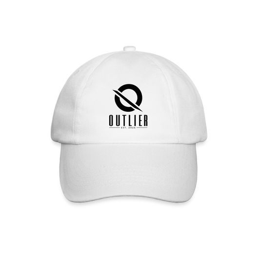 NOIR — ESSENTIAL CAP - white/white
