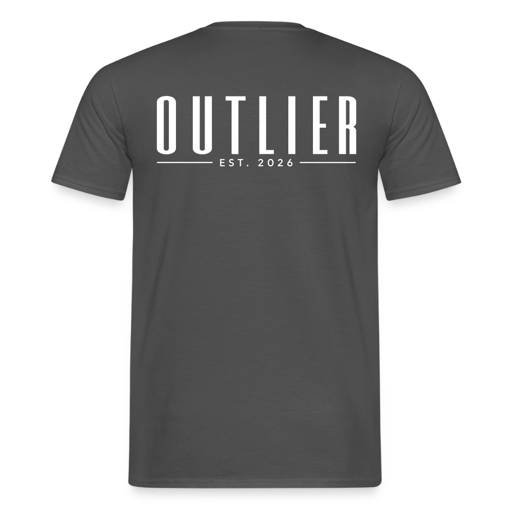 NOIR — TEE - charcoal grey