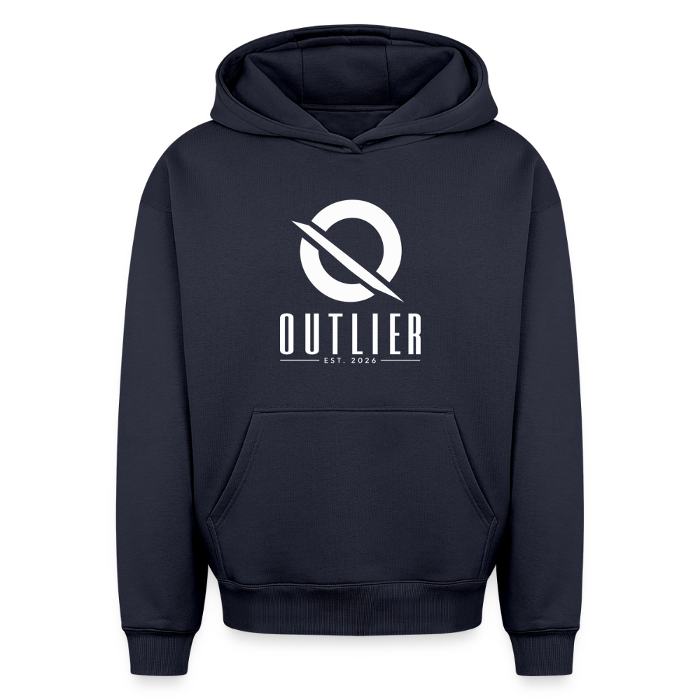 NOIR — OVERSIZED HOODIE - navy