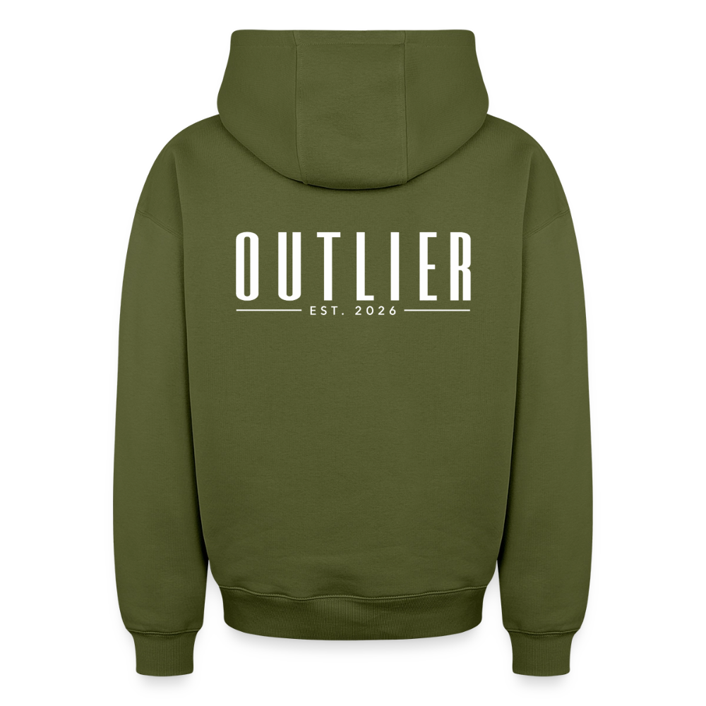 NOIR — OVERSIZED HOODIE - khaki